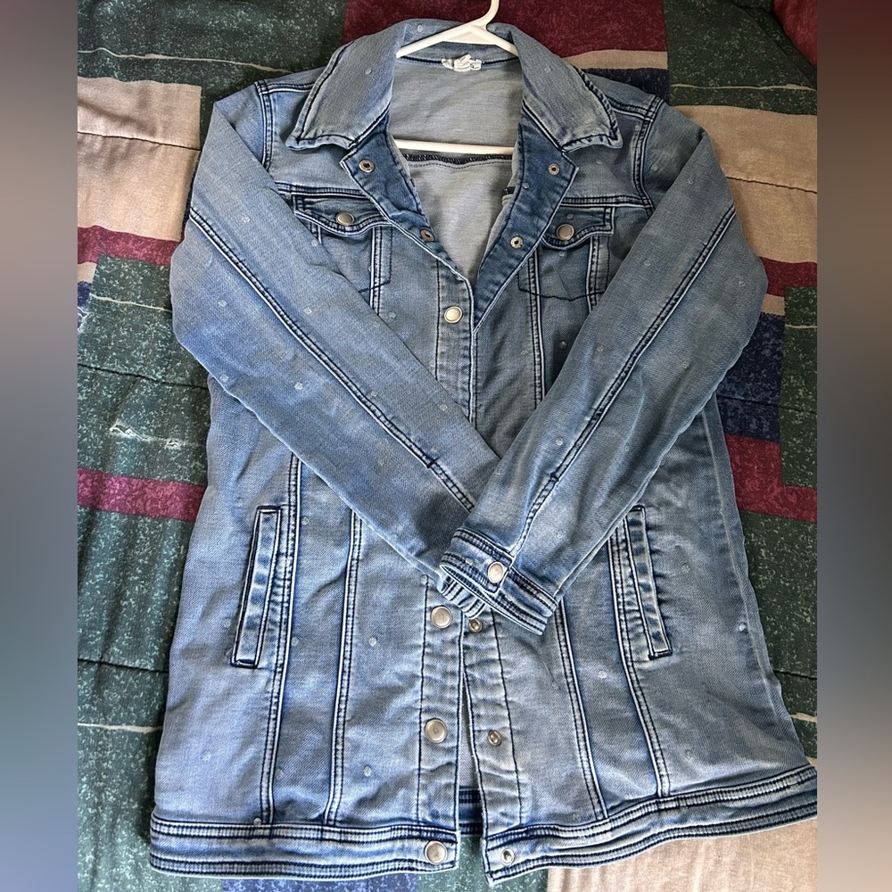Tribal Jeans Denim Blue Women's Jacket
